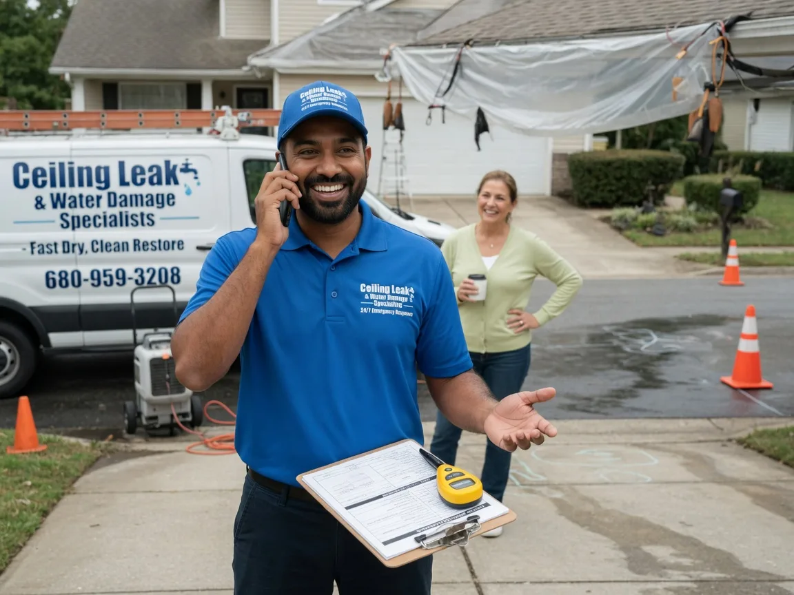 Ceiling Leak Cleanup North Port, FL FAQs